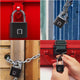 Zinc Alloy Keyless Door Lock