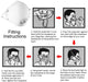 Disposable anti-dust face masks
