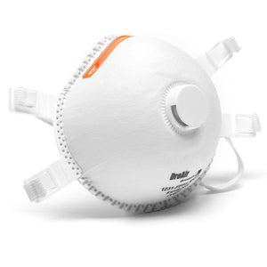 White Mask with Adjustable Breathing Valve