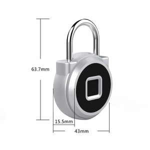 USB Charging Fingerprint Padlock