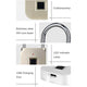 Thumbprint Door Padlocks
