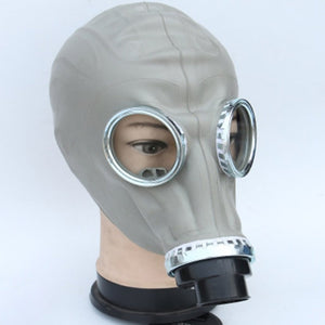 White Respirator Gas Mask