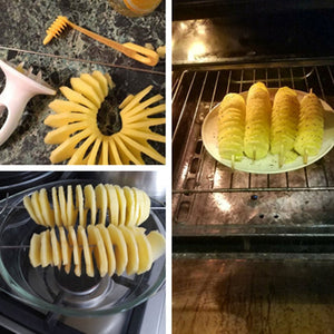 Manual Potato Spiral Cutter