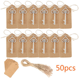 50pcs Metal Key Beer Bottle