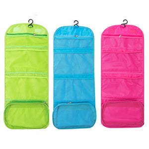 Fold wash makeup bag