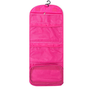 Fold wash makeup bag
