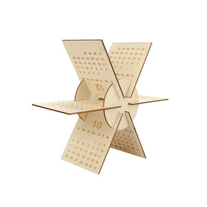 2020 Wooden Calendar Decoration