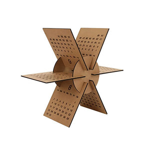 2020 Wooden Calendar Decoration