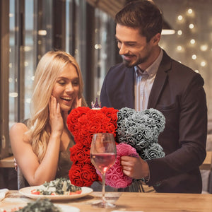 Rose Flower Bear